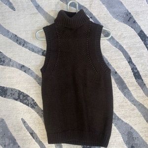 Michael Kors brown sweater vest
